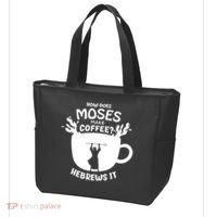 How Does Moses Make Coffee Hebrews It Tote Bag thumb 3