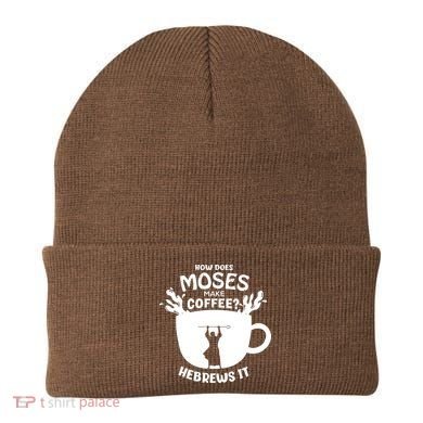 How Does Moses Make Coffee Hebrews It Beanie