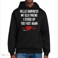 Hello Darkness My Old Friend I Stood Up Too Fast Again Pots District V.I.T. Heavyweight Hoodie thumb 0