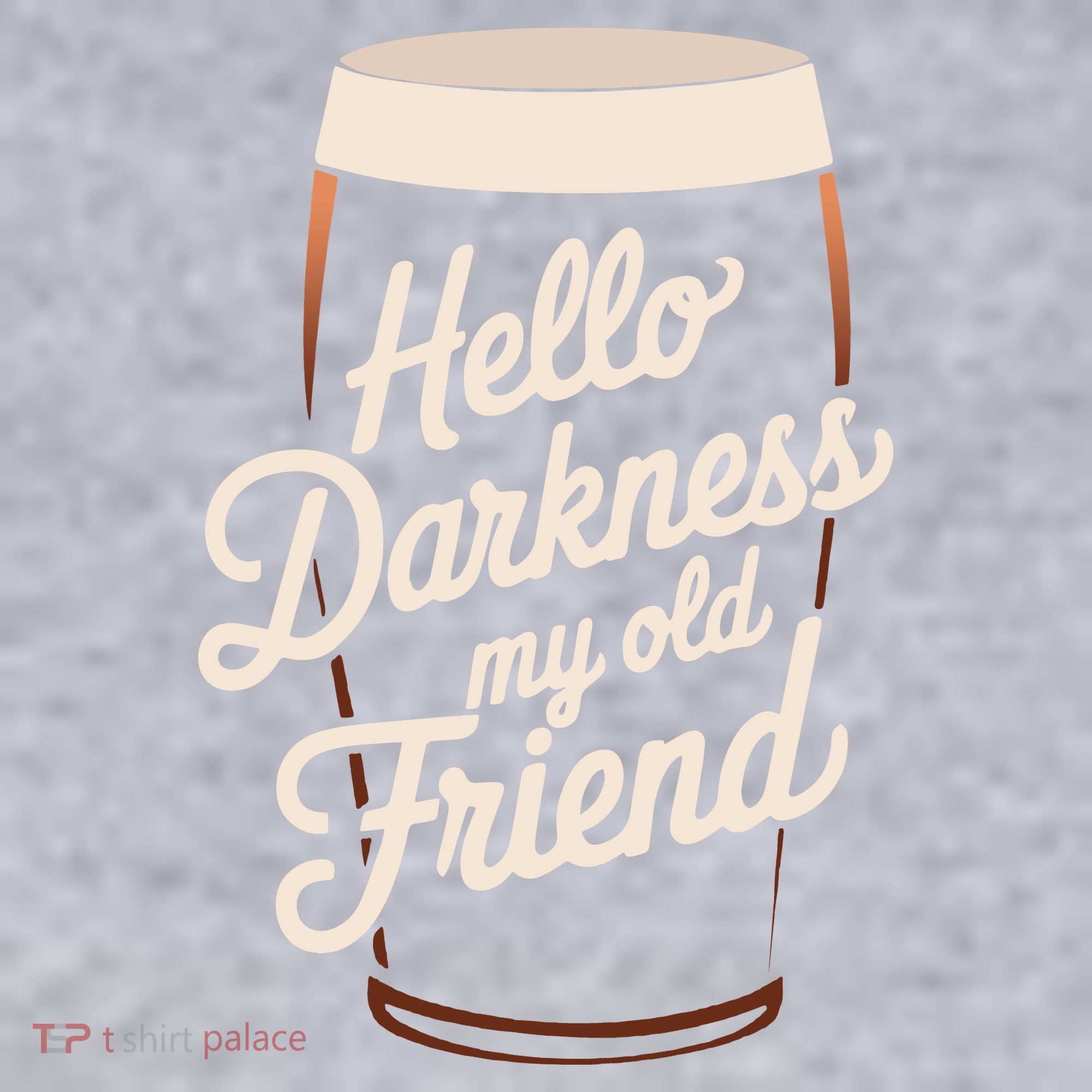 Hello Darkness My Old Friend Women's Racerback Cropped Tank