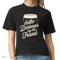 Hello Darkness My Old Friend Comfort Colors Boxy T-Shirt thumb 0