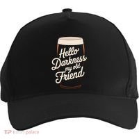 Hello Darkness My Old Friend Five-Panel Snapback Cap thumb 0