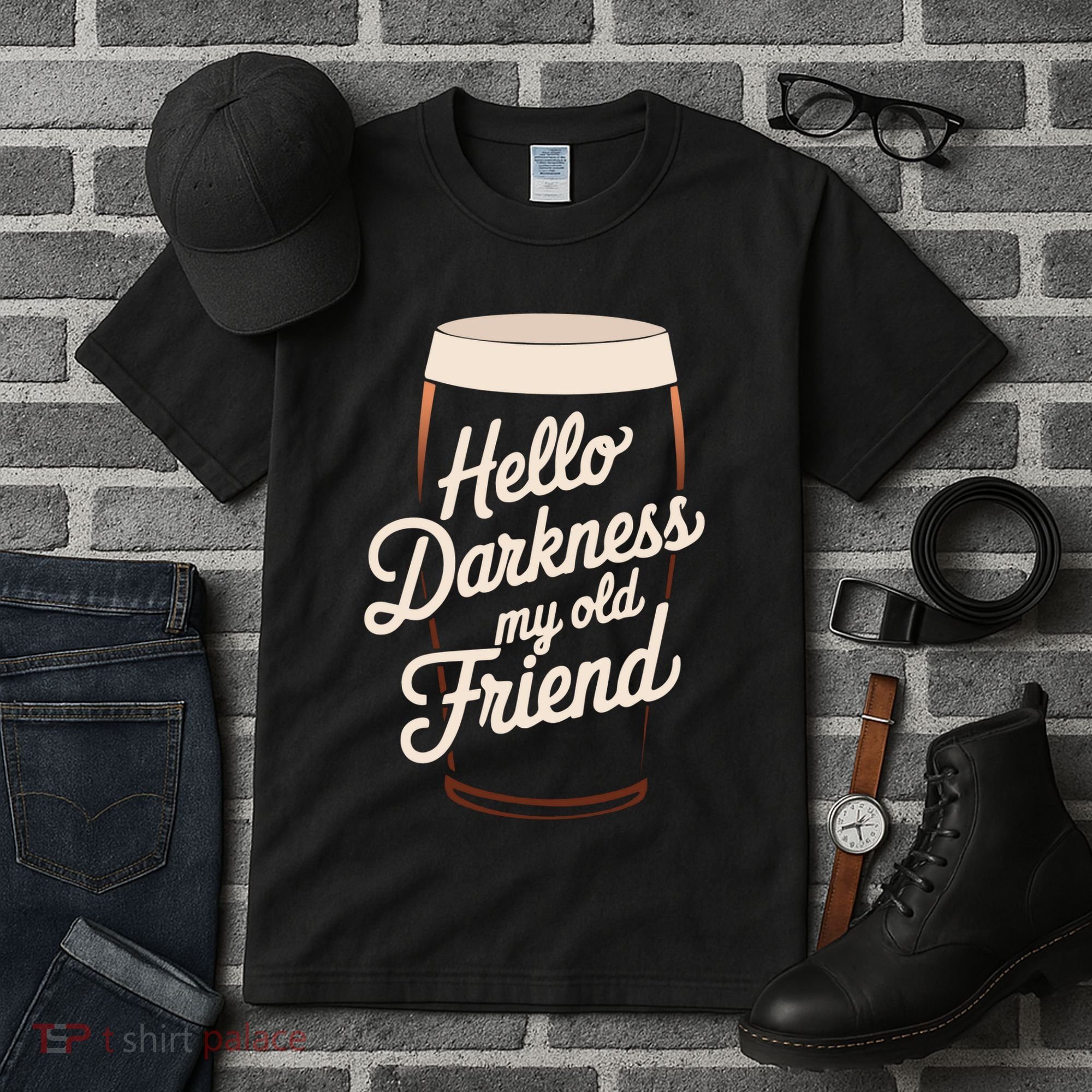 Hello Darkness My Old Friend Tall T-Shirt