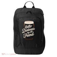 Hello Darkness My Old Friend City Backpack thumb 0