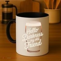 Hello Darkness My Old Friend Coffee Mug thumb 4