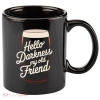Hello Darkness My Old Friend 11oz C Handle Ceramic Mug thumb 0