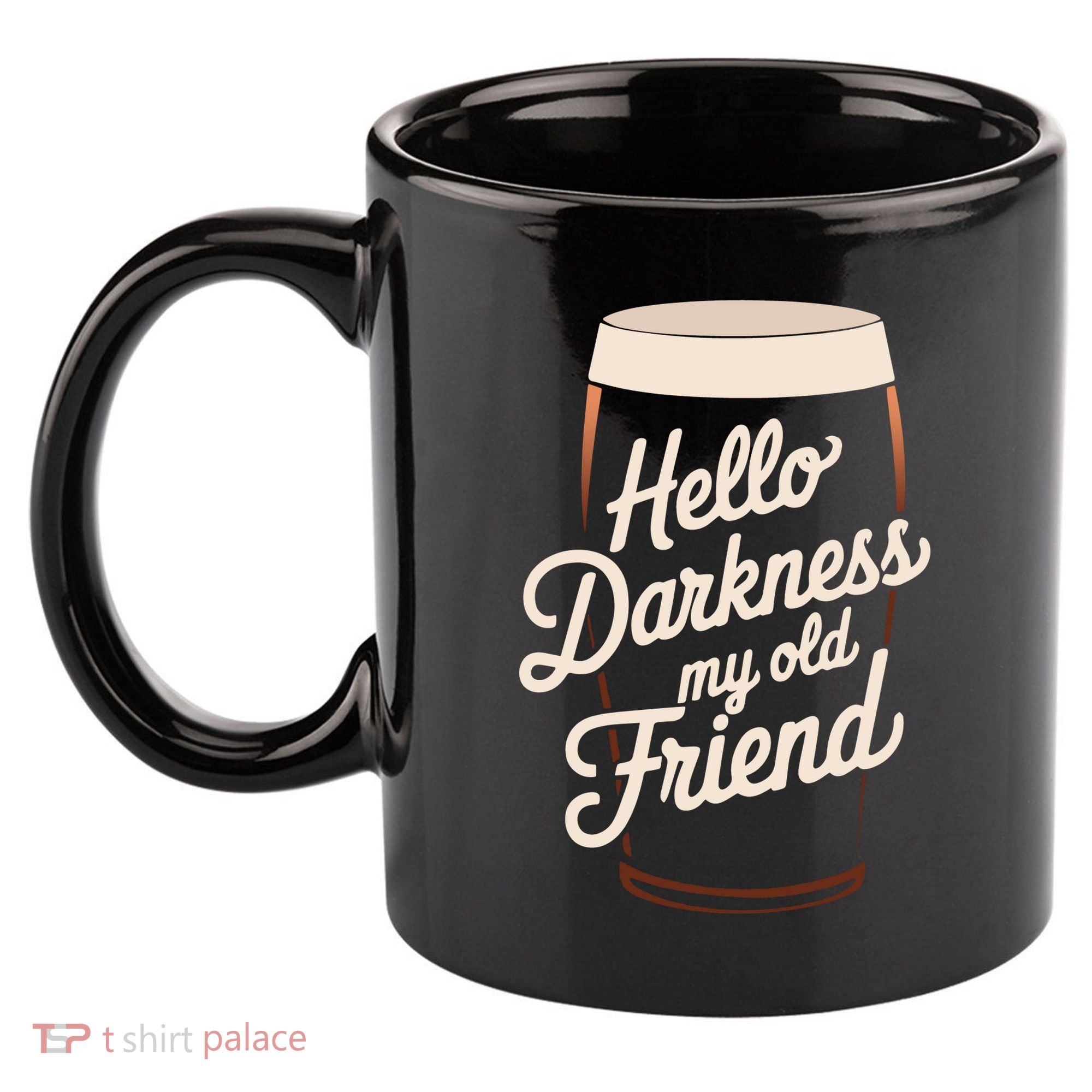 Hello Darkness My Old Friend 11oz C Handle Ceramic Mug