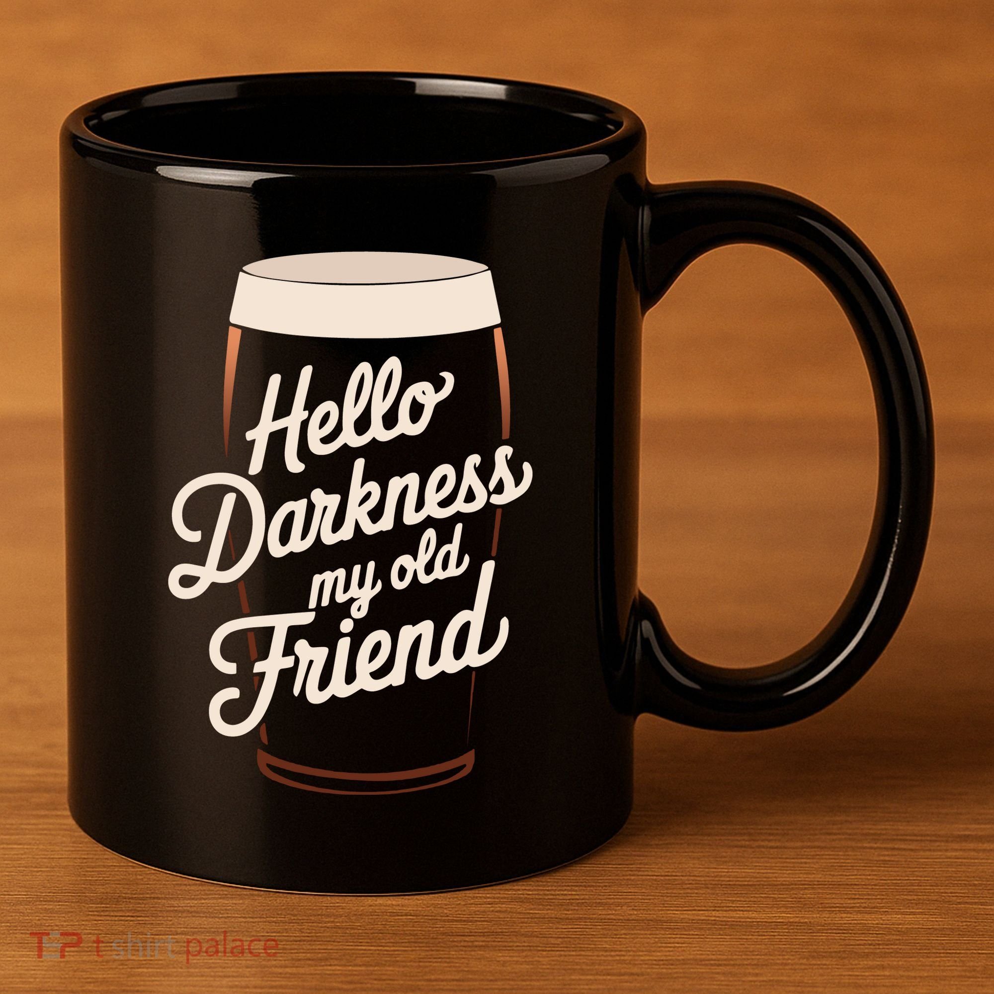 Hello Darkness My Old Friend 11oz C Handle Ceramic Mug