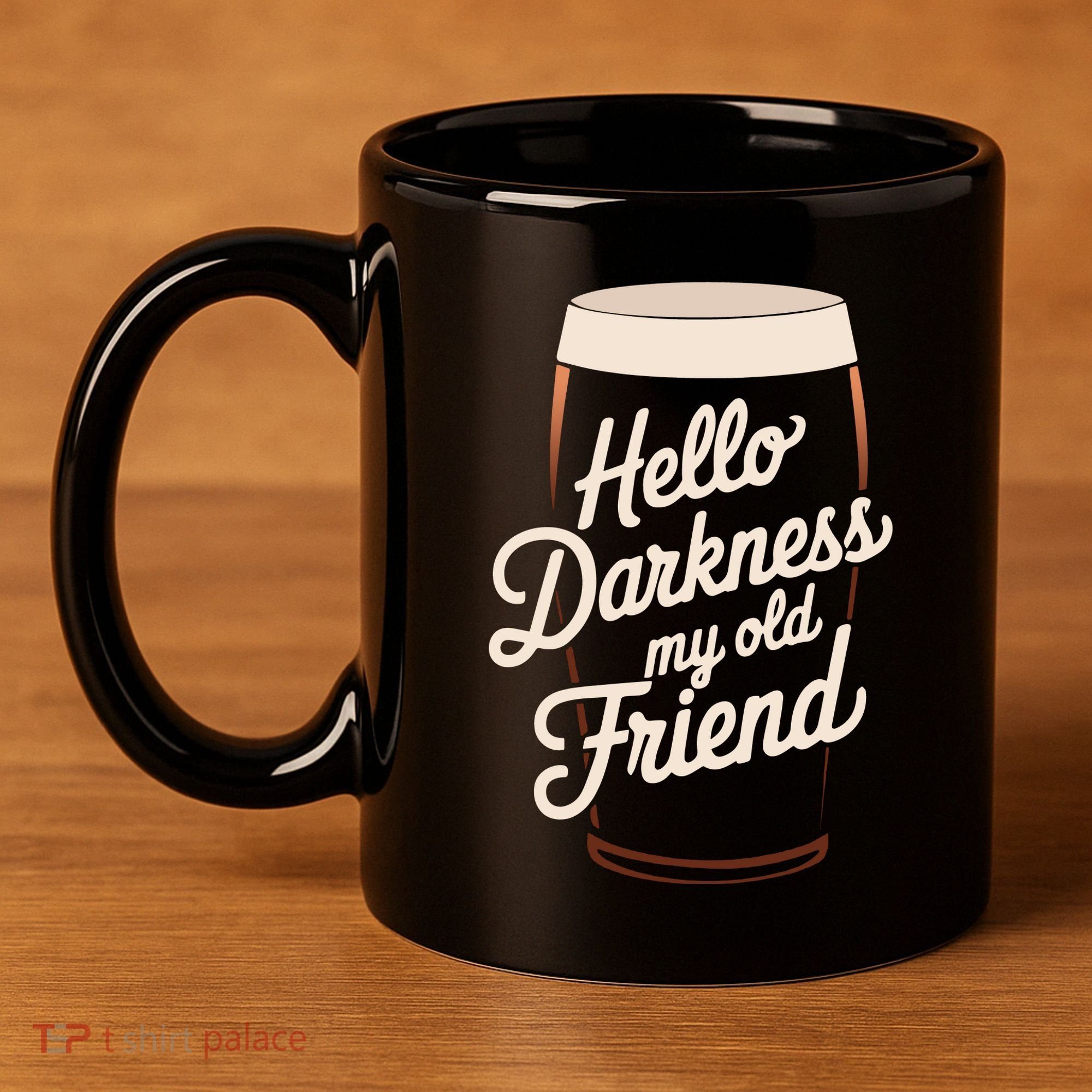 Hello Darkness My Old Friend 11oz C Handle Ceramic Mug