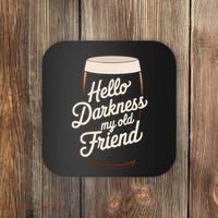 Hello Darkness My Old Friend Coaster thumb 0