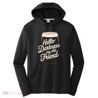 Hello Darkness My Old Friend Performance Fleece Hoodie thumb 0