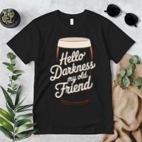 Hello Darkness My Old Friend Premium T-Shirt thumb 2