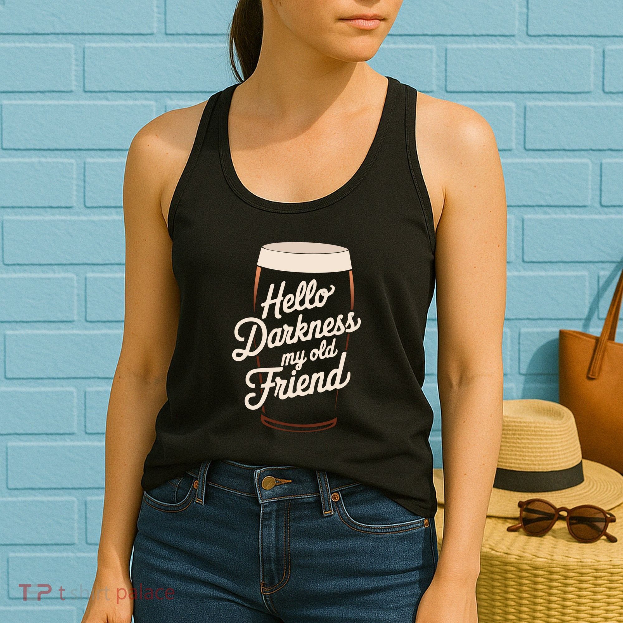 Hello Darkness My Old Friend Women's Tank Top