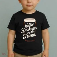 Hello Darkness My Old Friend Toddler T-Shirt thumb 2