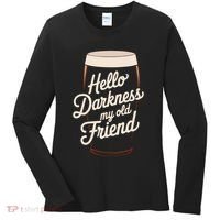 Hello Darkness My Old Friend Women's Long Sleeve Shirt thumb 0