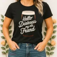 Hello Darkness My Old Friend Women's T-Shirt thumb 2