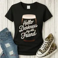 Hello Darkness My Old Friend Women's T-Shirt thumb 3