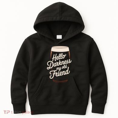 Hello Darkness My Old Friend Kids Hoodie