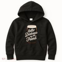 Hello Darkness My Old Friend Kids Hoodie thumb 0