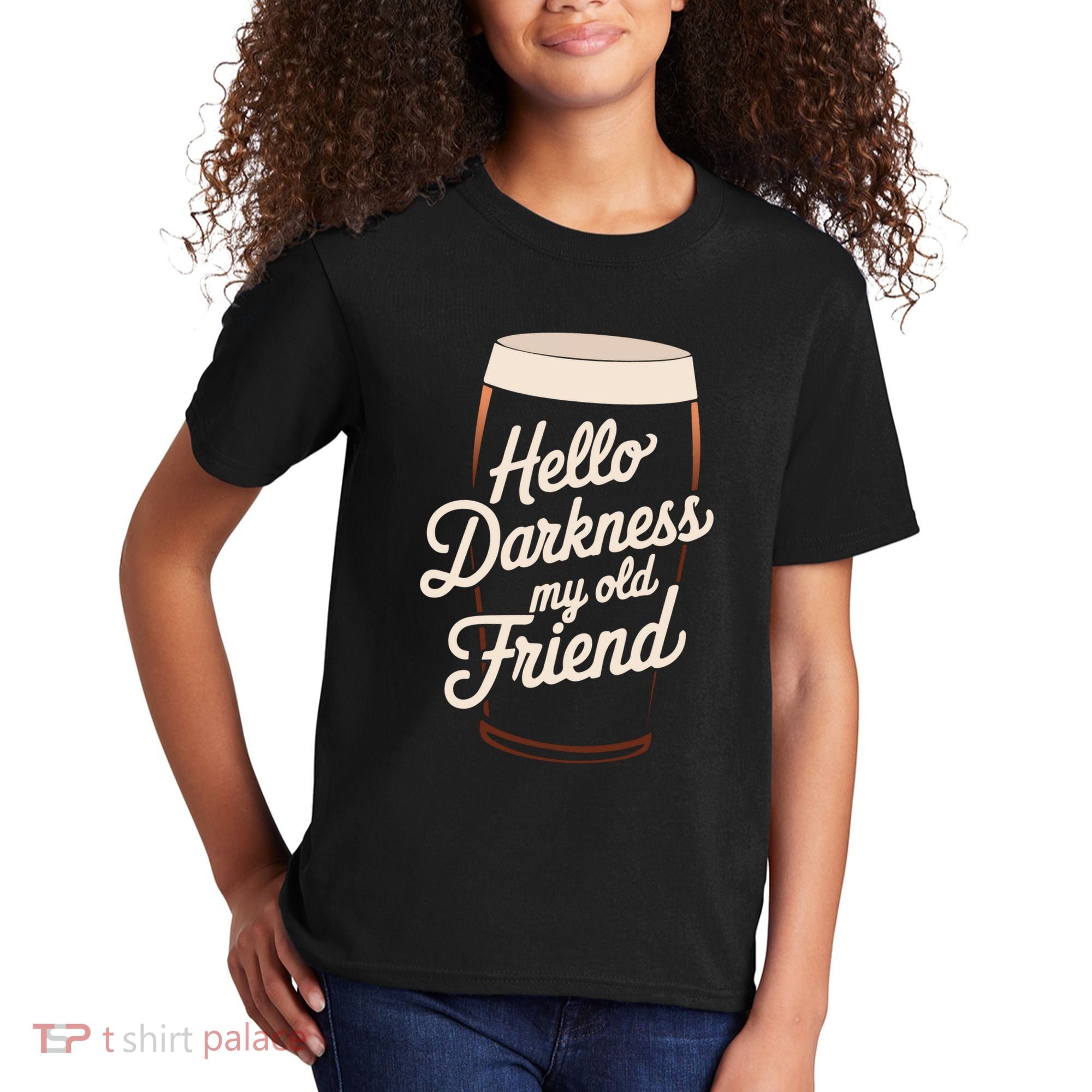 Hello Darkness My Old Friend Kids T-Shirt