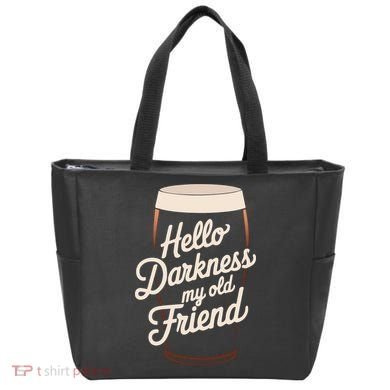 Hello Darkness My Old Friend Tote Bag