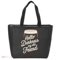 Hello Darkness My Old Friend Tote Bag thumb 0