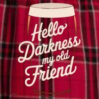 Hello Darkness My Old Friend Men's Flannel Plaid Pajama Pants thumb 2