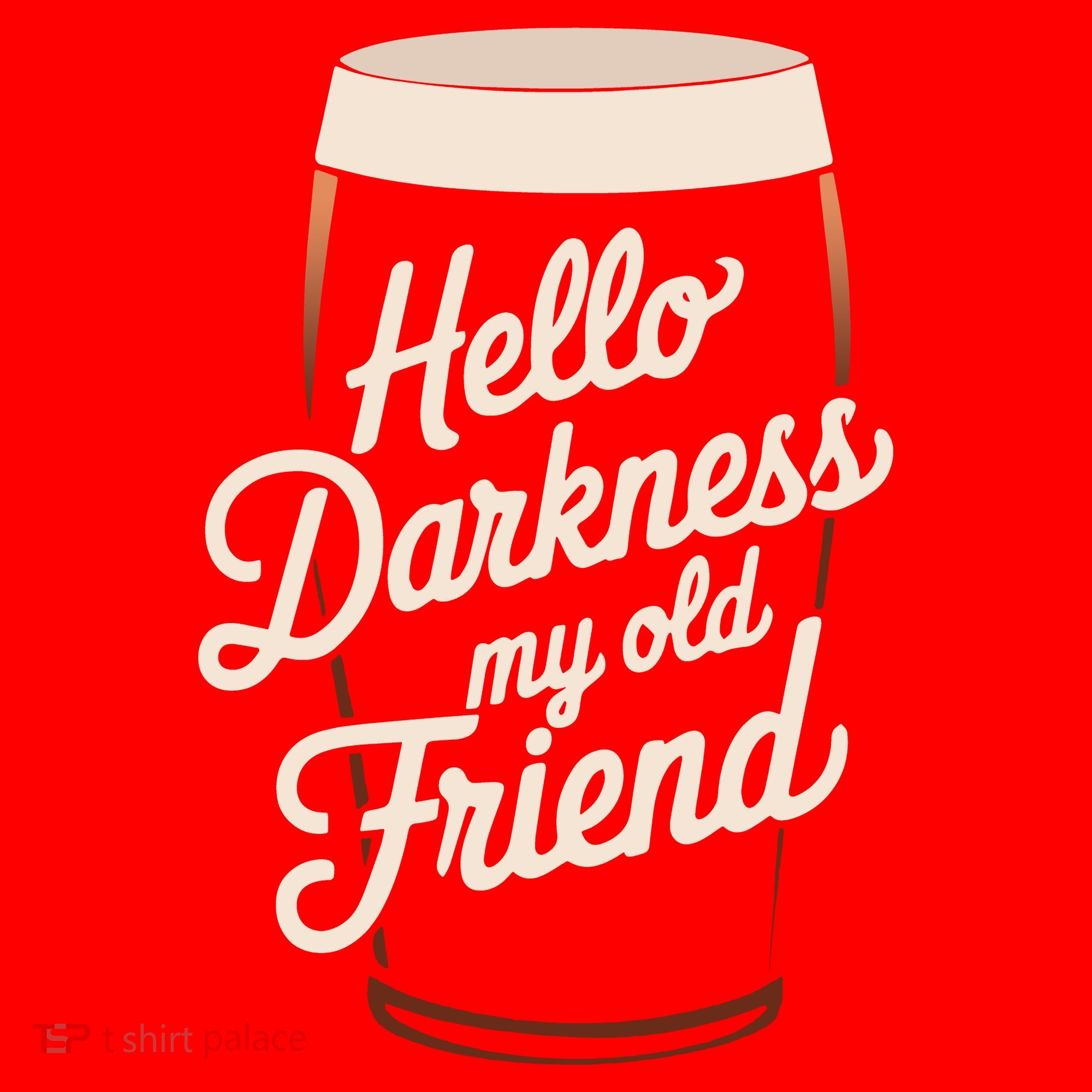 Hello Darkness My Old Friend Santa Hat