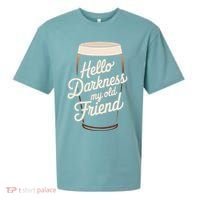 Hello Darkness My Old Friend Sueded Cloud Jersey T-Shirt thumb 0