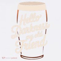 Hello Darkness My Old Friend Garment-Dyed Sweatshirt thumb 2