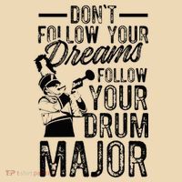 Hilarious Drum Major Saying Fun School Marching Band Art Tote Bag thumb 4