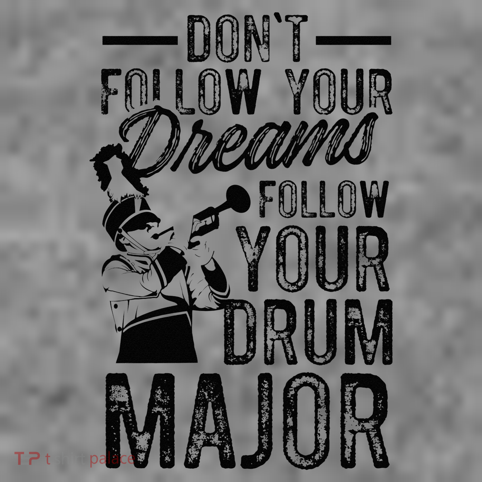 Hilarious Drum Major Saying Fun School Marching Band Art Toddler Hoodie