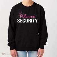 Halloween Dad Mom Daughter Adult Costume Princess Security Women's Sweatshirt thumb 0