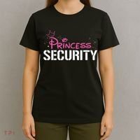 Halloween Dad Mom Daughter Adult Costume Princess Security T-Shirt thumb 4