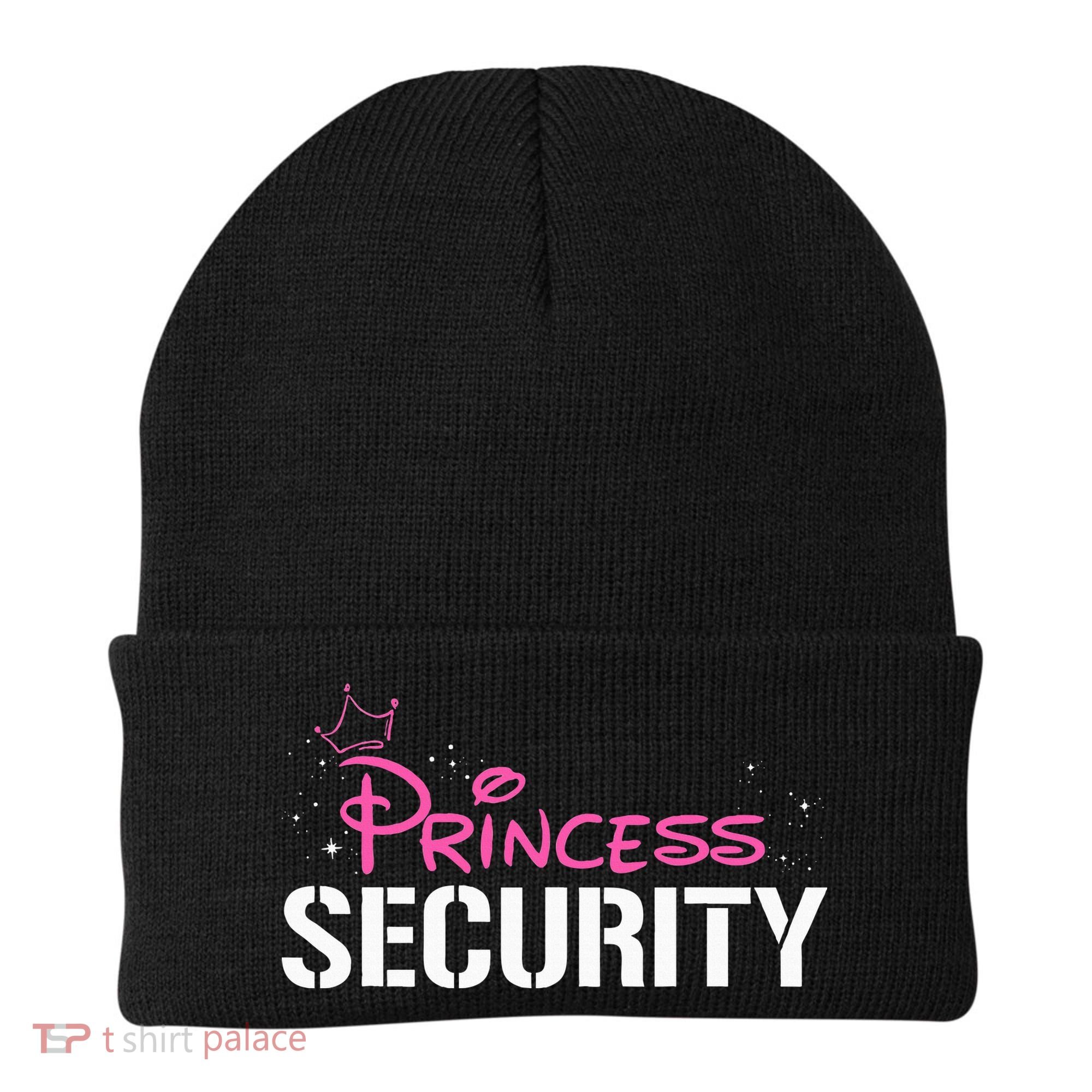 Halloween Dad Mom Daughter Adult Costume Princess Security Beanie