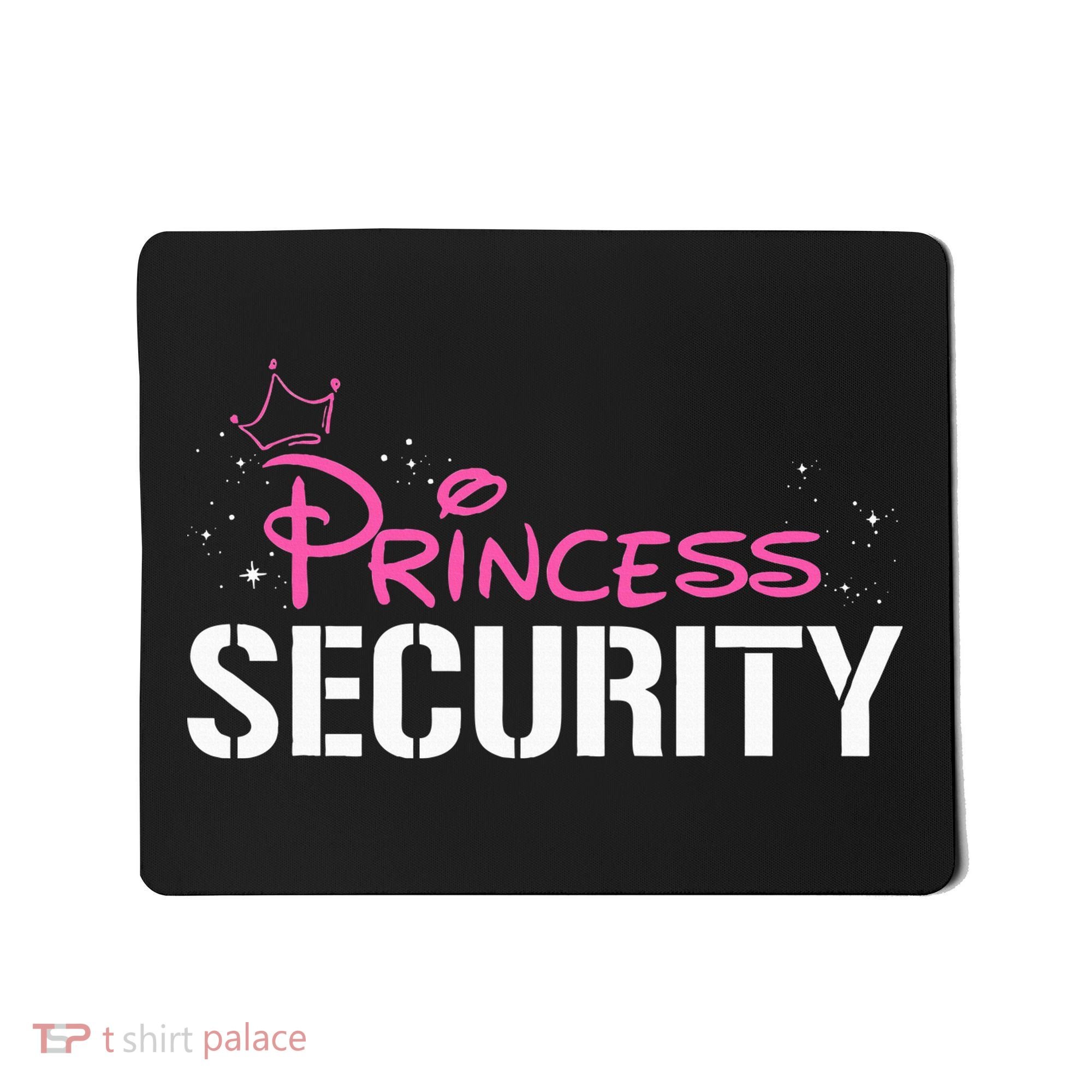 Halloween Dad Mom Daughter Adult Costume Princess Security Mousepad