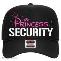 Halloween Dad Mom Daughter Adult Costume Princess Security Hat thumb 0
