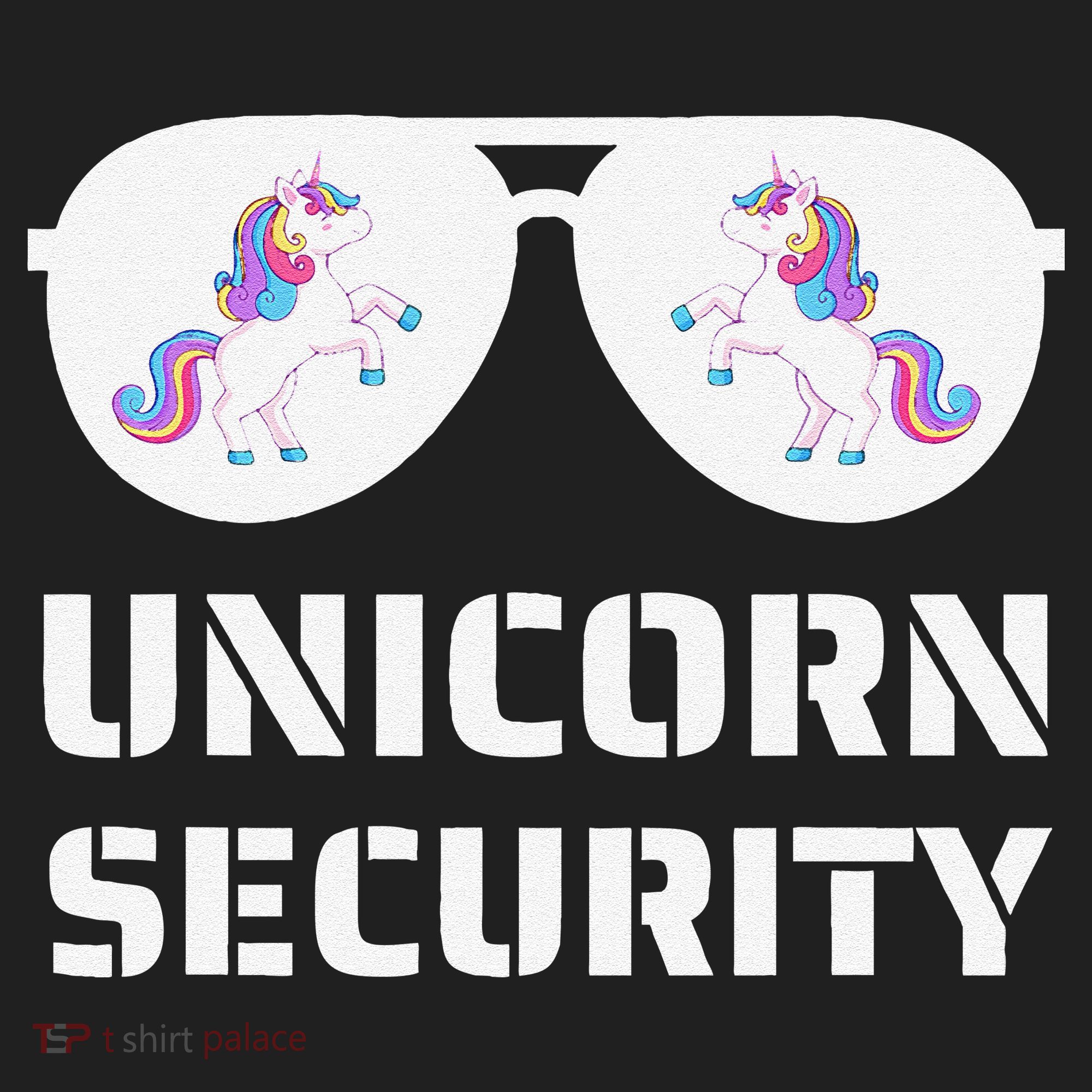 Halloween Dad Mom Daughter Unicorn Security Women's Sweatshirt