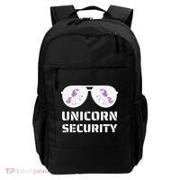 Halloween Dad Mom Daughter Unicorn Security Backpack thumb 0