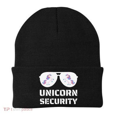 Halloween Dad Mom Daughter Unicorn Security Beanie