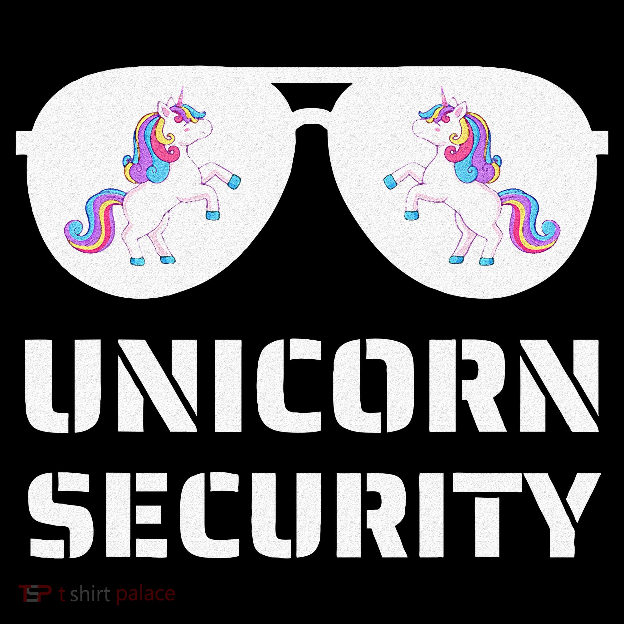 Halloween Dad Mom Daughter Unicorn Security Baby Bodysuit