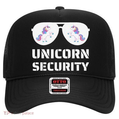 Halloween Dad Mom Daughter Unicorn Security Hat