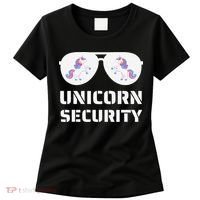 Halloween Dad Mom Daughter Unicorn Security Women's T-Shirt thumb 0