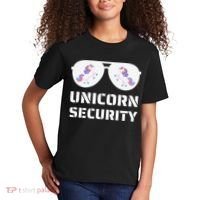 Halloween Dad Mom Daughter Unicorn Security Kids T-Shirt thumb 2