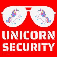 Halloween Dad Mom Daughter Unicorn Security Santa Hat thumb 1