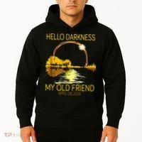 Hello Darkness My Old Friend Funny 2024 Solar Eclipse 4.8.24 Hoodie thumb 2