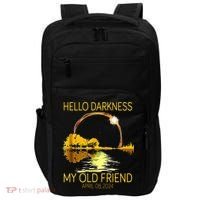 Hello Darkness My Old Friend Funny 2024 Solar Eclipse 4.8.24 Impact Tech Backpack thumb 0