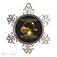Hello Darkness My Old Friend Funny 2024 Solar Eclipse 4.8.24 Ornament thumb 0