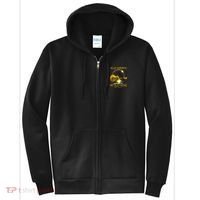 Hello Darkness My Old Friend Funny 2024 Solar Eclipse 4.8.24 Full Zip Hoodie thumb 0