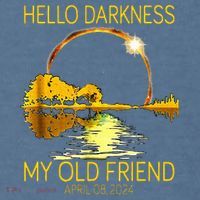 Hello Darkness My Old Friend Funny 2024 Solar Eclipse 4.8.24 Garment-Dyed Sweatshirt thumb 2